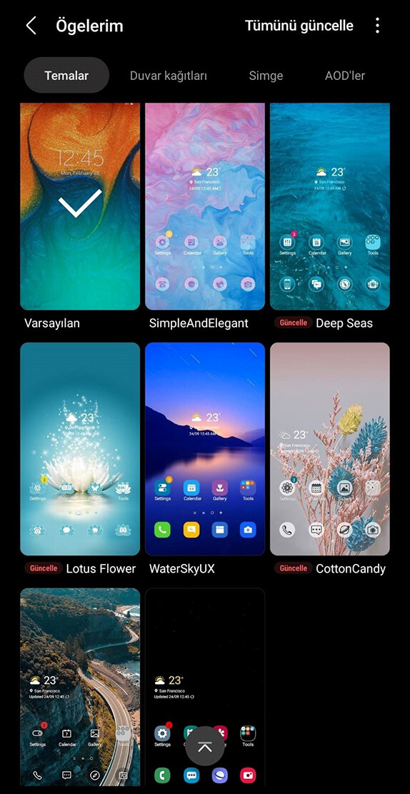 Samsung Tema Değiştirme Nasıl Yapılır? - 8 Samsung Tema Değiştirme Nasıl Yapılır? - 8