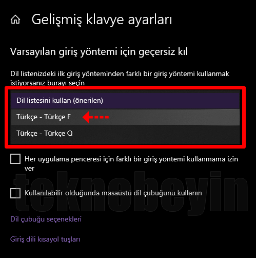 Windows 10 Klavye Dili Değiştirme Nasıl Yapılır? - 12