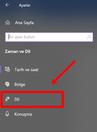 Windows 10 Klavye Dili Değiştirme Nasıl Yapılır? - 3