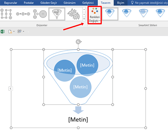 Word'e SmartArt Grafikleri Ekleme Nasıl Yapılır? - 3