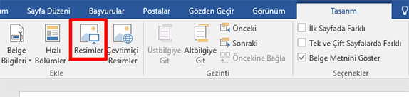 Word Üst Bilgi Ekleme Nasıl Yapılır? - 9