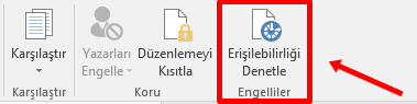 Word’de Erişilebilirlik Denetleyicisi Açma Nasıl Yapılır? - 2