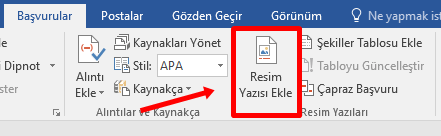 Word’de Resim Yazısı Ekleme Nasıl Yapılır? - 2