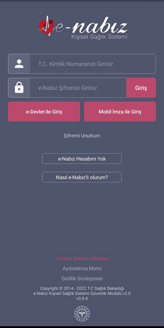 E-Nabız Acil Durumda Aranacak Kişi Ekleme Nasıl Yapılır? - 1 E-Nabız Acil Durumda Aranacak Kişi Ekleme Nasıl Yapılır? - 1