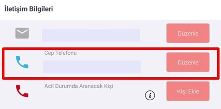 E-Nabız Telefon Değiştirme - Telefon Ekleme Nasıl Yapılır? - 3 E-Nabız Telefon Değiştirme - Telefon Ekleme Nasıl Yapılır? - 3