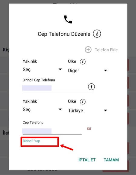 E-Nabız Telefon Değiştirme - Telefon Ekleme Nasıl Yapılır? - 7