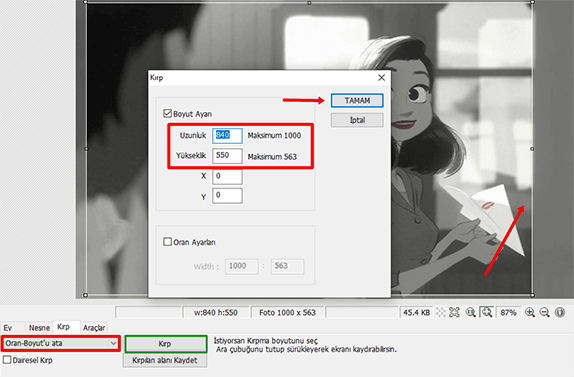 PhotoScape Fotoğraf - Resim Kırpma Nasıl Yapılır? - 3