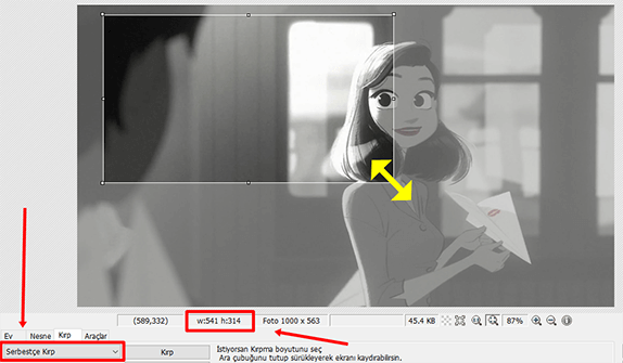 PhotoScape Fotoğraf - Resim Kırpma Nasıl Yapılır? - 5