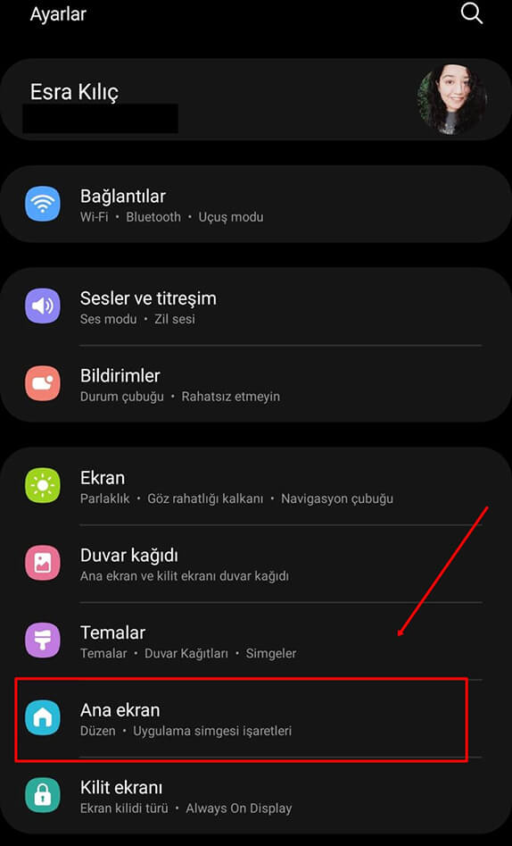 Samsung Ana Ekran ve Uygulamalar Ekranı Matrisi Nasıl Ayarlanır? - 2