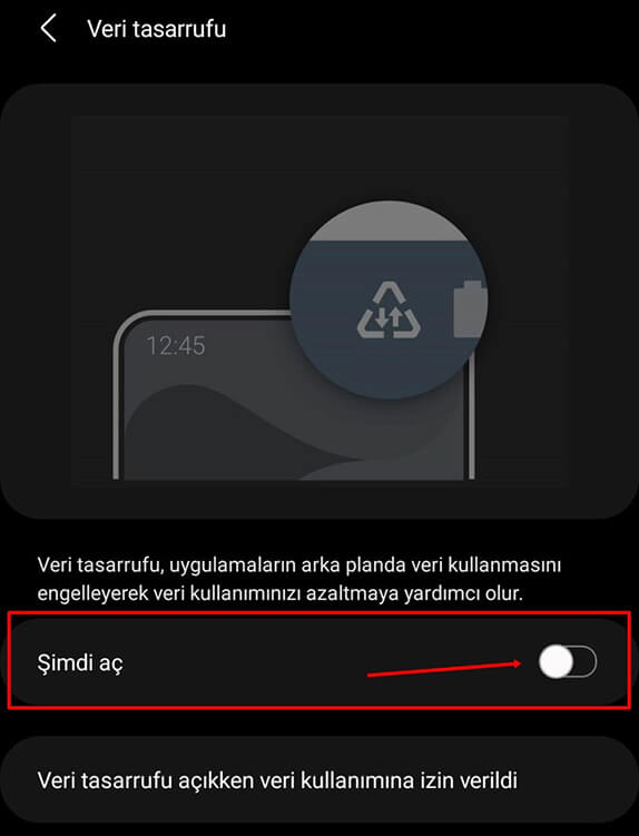 Samsung Veri Tasarruf Modu Açma Nasıl Yapılır? - 5