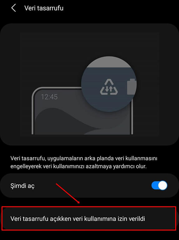 Samsung Veri Tasarruf Modu Açma Nasıl Yapılır? - 6