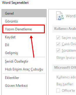 Word Otomatik Düzeltme Ayarları Nasıl Yapılır? - 3