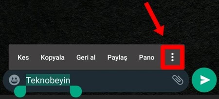 WhatsApp Mesajı Kalın Yazma Nasıl Yapılır? - 3