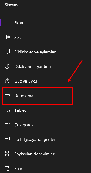 Windows 10 Varsayılan Depolama Alanı Değiştirme Nasıl Yapılır? - 4