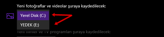 Windows 10 Varsayılan Depolama Alanı Değiştirme Nasıl Yapılır? - 7 Windows 10 Varsayılan Depolama Alanı Değiştirme Nasıl Yapılır? - 7