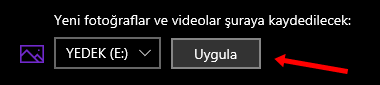 Windows 10 Varsayılan Depolama Alanı Değiştirme Nasıl Yapılır? - 8 Windows 10 Varsayılan Depolama Alanı Değiştirme Nasıl Yapılır? - 8