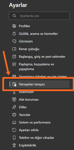 Microsoft Edge Internet Explorer Sayfası Açma (IE Modu) - 3