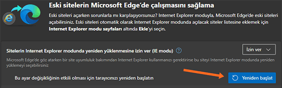 Microsoft Edge Internet Explorer Sayfası Açma (IE Modu) - 5 Microsoft Edge Internet Explorer Sayfası Açma (IE Modu) - 5