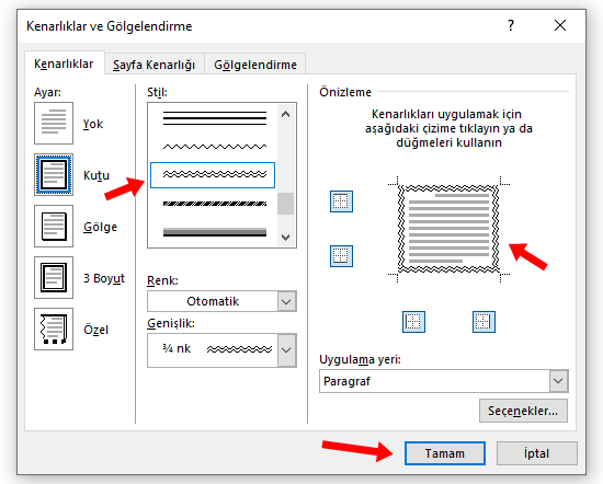 Word Paragrafa Kenarlık Ekleme Nasıl Yapılır? - 5 Word Paragrafa Kenarlık Ekleme Nasıl Yapılır? - 5