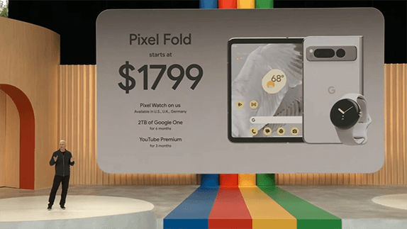 Google Pixel Fold Fiyatı