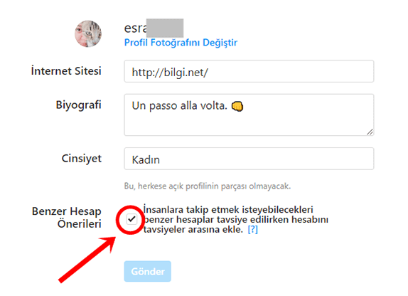 Instagram Tavsiye Edilen Hesaplardan Kendi Hesabını Kaldırma - 1 Instagram Tavsiye Edilen Hesaplardan Kendi Hesabını Kaldırma - 1