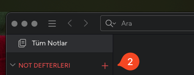 Apple macOS "UpNote" Yeni Not Defteri Oluşturmak - 2