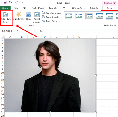 Excel Tablosunda Resmin Arka Planını Kaldırma Nasıl Yapılır? - 3