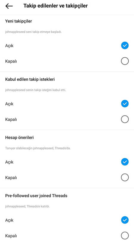 Threads Bildirim Ayarları Nasıl Yapılır? Threads Bildirim Açma - Kapama Nasıl Yapılır? - 6 Threads Bildirim Ayarları Nasıl Yapılır? Threads Bildirim Açma - Kapama Nasıl Yapılır? - 6