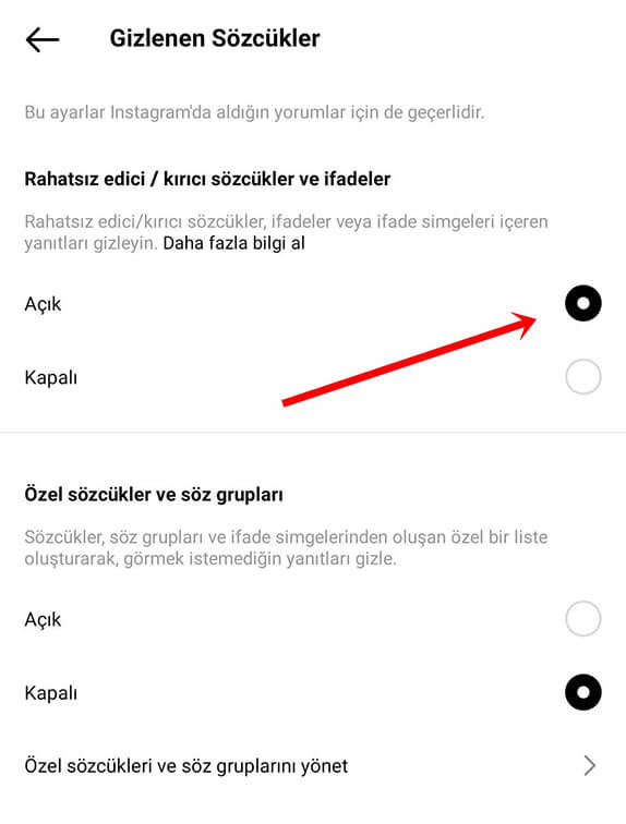 Threads Yorumlarda Rahatsız Edici Olabilecek Sözcükleri Gizleme Nasıl Yapılır? - 5