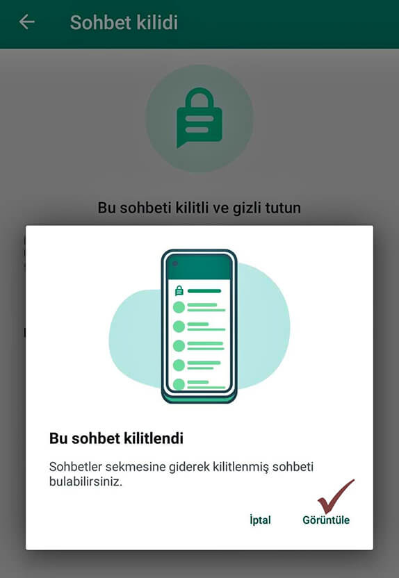 WhatsApp Sohbet Kilitleme Nasıl Yapılır? - 5