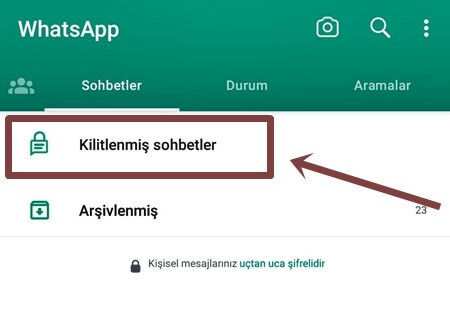 WhatsApp Sohbet Kilitleme Nasıl Yapılır? - 6