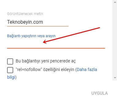 Blogger Yazı Panelinde Resme veya Kelimeye Bağlantı Linki Eklemek Nasıl Yapılır? - 3