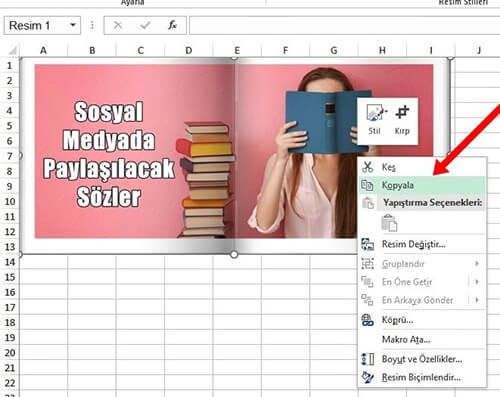 Excel Resimleri Dışarıya Aktarma Nasıl Yapılır? Tek Seferde Tüm Resimleri Dışarıya Aktarma - 1