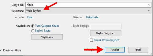 Excel Resimleri Dışarıya Aktarma Nasıl Yapılır? Tek Seferde Tüm Resimleri Dışarıya Aktarma - 11