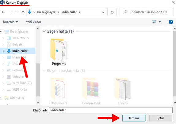 Word Varsayılan Dosya Kaydetme Konumu Değiştirme Nasıl Yapılır? - 5