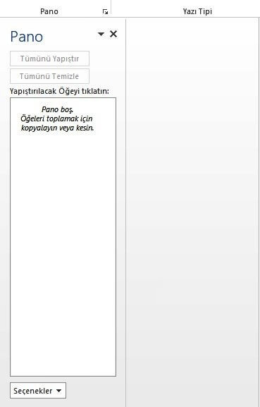 Microsoft Word Pano Nedir? Pano Nasıl Kullanılır? - 2