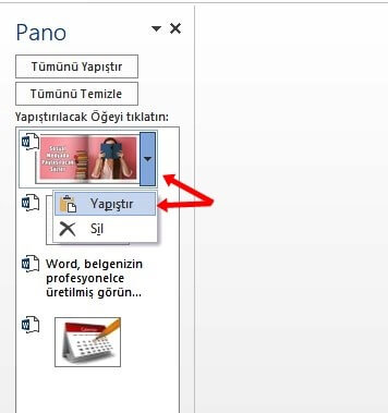 Microsoft Word Pano Nedir? Pano Nasıl Kullanılır? - 5