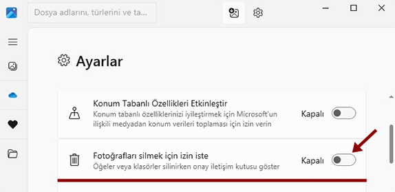 Windows 10 Fotoğrafları Silmek için İzin İsteme Nasıl Yapılır? - 3