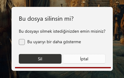 Windows 10 Fotoğrafları Silmek için İzin İsteme Nasıl Yapılır? - 4