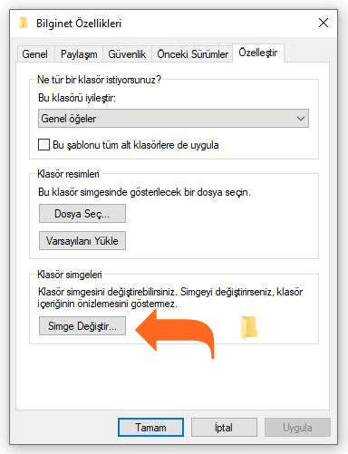 Windows 10 Klasör Dosyalarının Simgesi Nasıl Değiştirilir? - 3 Windows 10 Klasör Dosyalarının Simgesi Nasıl Değiştirilir? - 3