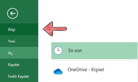 Excel Çalışma Kitabı Şifreleme Nasıl Yapılır? Excel Parola Koyma - 2