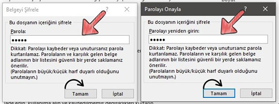 Excel Çalışma Kitabı Şifreleme Nasıl Yapılır? Excel Parola Koyma - 5