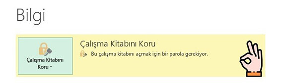 Excel Çalışma Kitabı Şifreleme Nasıl Yapılır? Excel Parola Koyma - 6 Excel Çalışma Kitabı Şifreleme Nasıl Yapılır? Excel Parola Koyma - 6