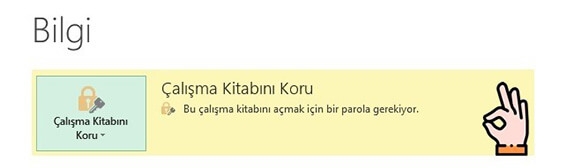 Excel Çalışma Kitabı Şifreleme Nasıl Yapılır? Excel Parola Koyma - 6