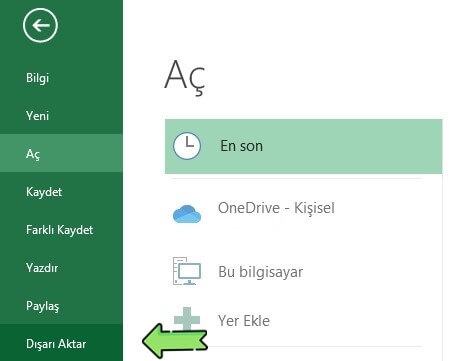 Excel Dosyasını PDF Dönüştürme Nasıl Yapılır? - 2