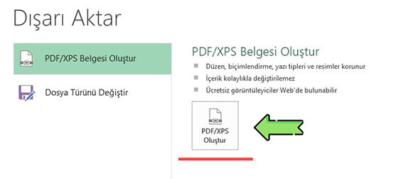 Excel Dosyasını PDF Dönüştürme Nasıl Yapılır? - 3