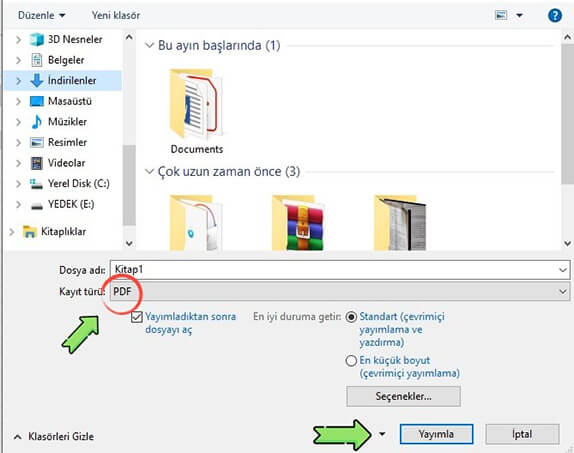 Excel Dosyasını PDF Dönüştürme Nasıl Yapılır? - 4