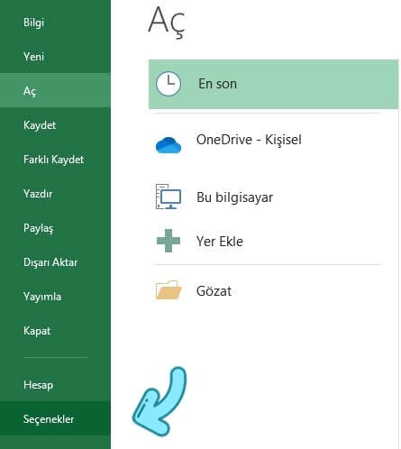 Excel Formül Çubuğu Gösterme - Gizleme Nasıl Yapılır? - 3