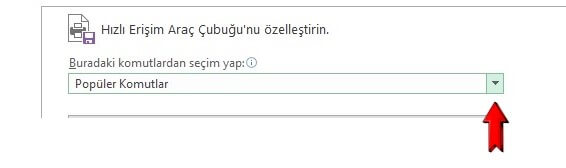 Excel Hızlı Erişim Araç Çubuğu Özelleştirme Nasıl Yapılır? Hızlı Erişim Araç Çubuğuna Yeni Özellik Ekleme - 5