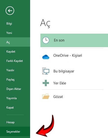 Excel Kaydedilmeyen Dosyaları Otomatik Olarak Kurtarma Nasıl Yapılır? - 2